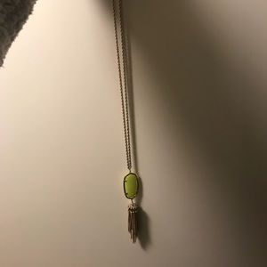 Yellow Kendra Scott Rayne Necklace